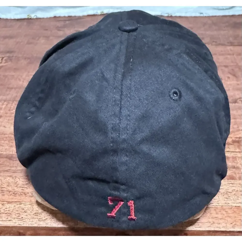 Hard Rock Café Niagara Falls Hat Cap Fitted Flex Fit Black 1971 Canada
